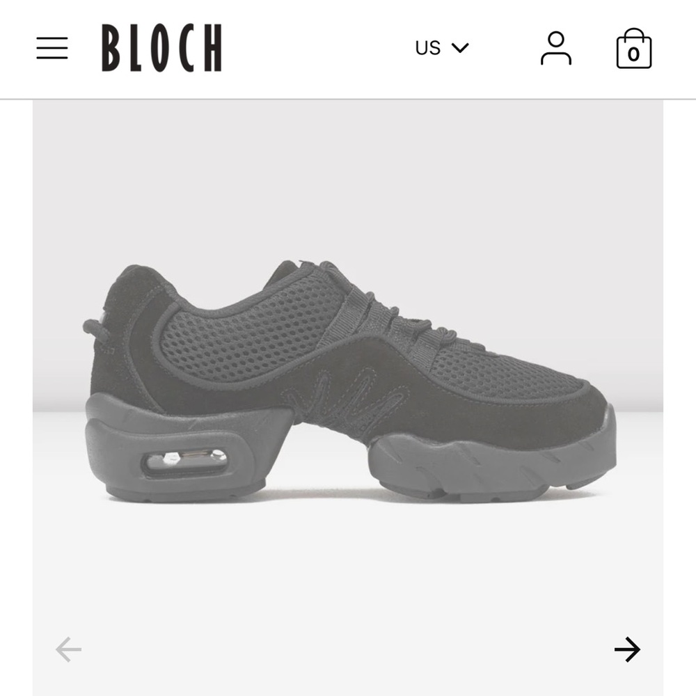 BLOCH - Dance sneakers size 8.5
